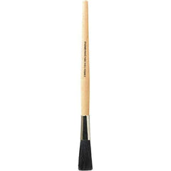 Bestt-Liebco - 1/2" Oval Hog Sash Brush - Wood Sash Handle - Eagle Tool & Supply