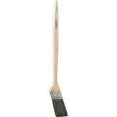 Bestt-Liebco - 16" Angled Hog Bent Radiator Brush - Wood Bent Radiator Handle - Eagle Tool & Supply