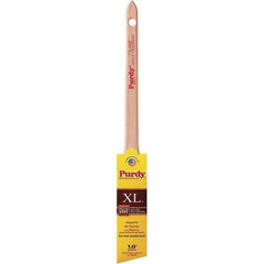 Purdy - 1" Angled Synthetic Trim Brush - Wood Rattail Handle - Eagle Tool & Supply