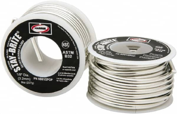 Lincoln Electric - Solder Type: Lead Free Solid Wire Diameter (Inch): 1/8 - Eagle Tool & Supply