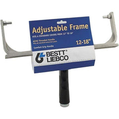 Bestt-Liebco - 12, 18" Wide x 10" Long Adjustable Frame - Plastic Frame - Eagle Tool & Supply