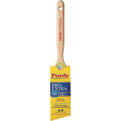 Purdy - 2" Angled Synthetic Sash Brush - 2-15/16" Bristle Length, 2-15/16" Wood Fluted Handle - Eagle Tool & Supply