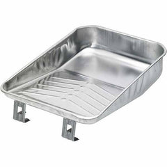 Bestt-Liebco - 9" Roller Compatible Mini Paint Roller Tray - 1 Gal Capacity, 9" Wide, Metal - Eagle Tool & Supply