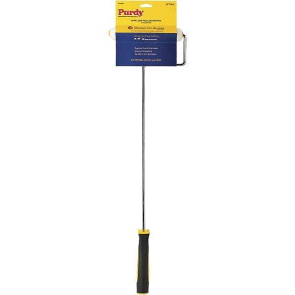 Purdy - 3/8" Nap, Mini Roller Kit - 6-1/2" Wide, Includes Paint Tray, Roller Cover & Frame - Eagle Tool & Supply