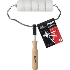 Bestt-Liebco - 7" Long, Corner Pipe Painter - Includes Roller Cover & Frame - Eagle Tool & Supply