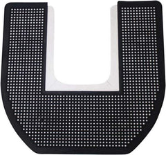 Rochester Midland Corporation - Disposable Toilet Mat - Black, Fresh Scented - Eagle Tool & Supply