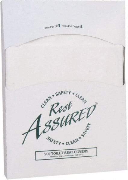 Value Collection - Toilet Seat Covers - For Quarter-Fold Dispensers - Eagle Tool & Supply