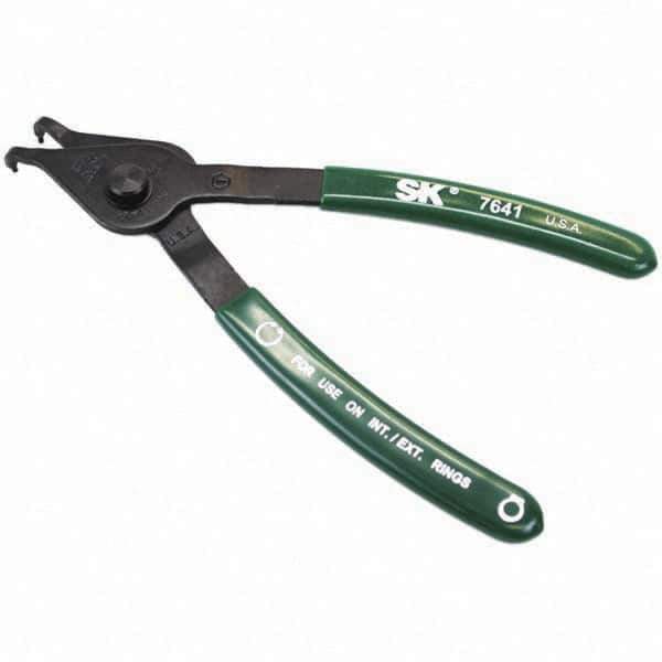 SK - Retaining Ring Pliers - .070"TIP CONVERT 90D RETAINING RING PLIER - Eagle Tool & Supply