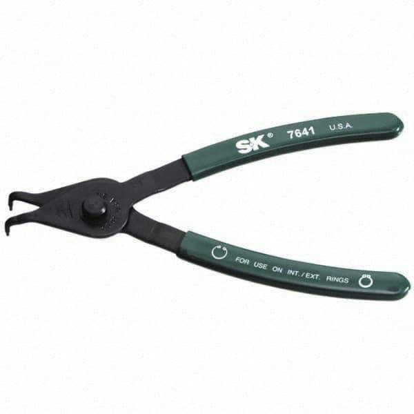 SK - Retaining Ring Pliers - .090" TIP CONVERTIBLE RETAINING RING PLIER - Eagle Tool & Supply