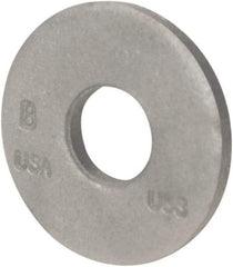 Bowmalloy - 3/8" Screw, Grade 9 Steel USS Flat Washer - 13/32" ID x 1" OD, 5/64" Thick, Bowma-Guard Finish - Eagle Tool & Supply