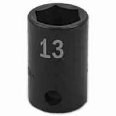 SK - Impact Socket - 3/8"DR 13MM IMPACT SOCKET - Eagle Tool & Supply