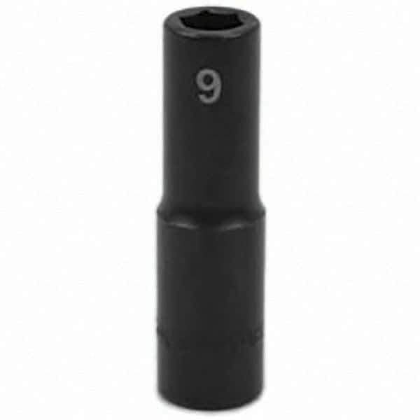 SK - Impact Socket - 3/8"DR 9MM DEEP IMPACT SOCKET - Eagle Tool & Supply