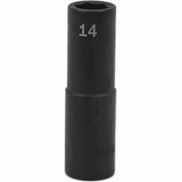 SK - Impact Socket - 1/2"DR 14MM DEEP IMPACT SOCKET - Eagle Tool & Supply