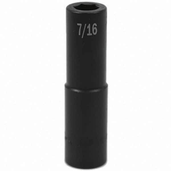 SK - Impact Socket - 1/2"DR 7/16" DEEP IMPACT SOCKET - Eagle Tool & Supply