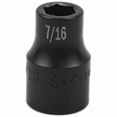 SK - Impact Socket - 1/2"DR 7/16" IMPACT SOCKET - Eagle Tool & Supply