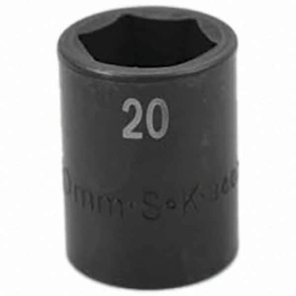 SK - Impact Socket - 1/2"DR 20MM IMPACT SOCKET - Eagle Tool & Supply