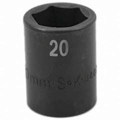 SK - Impact Socket - 1/2"DR 20MM IMPACT SOCKET - Eagle Tool & Supply