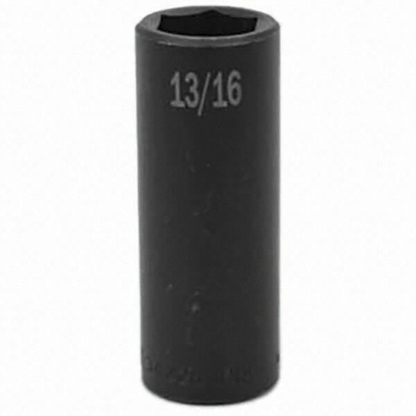 SK - Impact Socket - 1/2"DR 13/16" DEEP IMPACT SOCKET - Eagle Tool & Supply