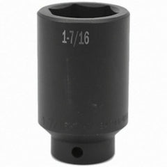 SK - Impact Socket - 1/2"DR 1-7/16" DEEP IMPACT SOCKET - Eagle Tool & Supply