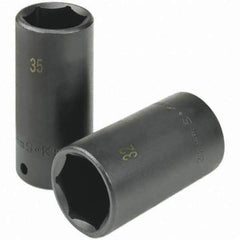 SK - Impact Socket - 1/2"DR 27MM DEEP IMPACT SOCKET - Eagle Tool & Supply