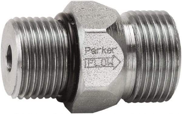 Parker - 8 GPM 9/16-18 Inlet Steel Hydraulic Control Valve - 5,000 psi, 3/4" Wide x 1.35" Long - Eagle Tool & Supply