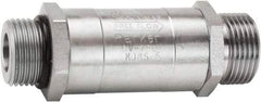 Parker - 13 GPM 9/16-18 Inlet Steel Hydraulic Control Valve - 3,000 psi, 0.81" Wide x 1-3/4" Long - Eagle Tool & Supply