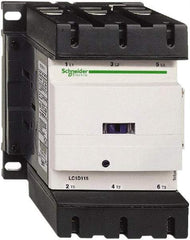 Schneider Electric - 3 Pole, 24 Coil VDC, 115 Amp at 440 VAC, Nonreversible IEC Contactor - Bureau Veritas, CCC, CSA, CSA C22.2 No. 14, DNV, EN/IEC 60947-4-1, EN/IEC 60947-5-1, GL, GOST, LROS, RINA, RoHS Compliant, UL 508, UL Listed - Eagle Tool & Supply