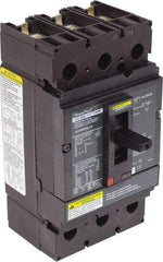 Square D - 600 VAC, 250 Amp, Automatic Molded Case Switch - 3 Pole, 18 kA Interrupting Rating x Line/Load Lug Connection, 4.1 Inch Wide x 3.4 Inch Deep x 7.52 Inch High - Eagle Tool & Supply