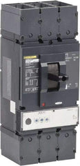 Square D - 400 Amp, 600 VAC, 3 Pole, Panel Mount Molded Case Circuit Breaker - Electronic Trip, Multiple Breaking Capacity Ratings, 2 AWG - Eagle Tool & Supply