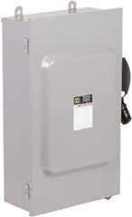 Square D - 200 Amp, 600 VAC/VDC, 3 Pole Nonfused Safety Switch - NEMA 12 & 3R, 50 hp at 600 VAC, 50 hp at 600 VDC (Single Phase), 150 hp at 600 VAC, 50 hp at 600 VDC (Triple Phase) - Eagle Tool & Supply