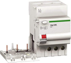 Schneider Electric - 63 Amp Circuit Breaker Ground Fault Module - 220-415 VAC Control Voltage, Use with Multi 9 Circuit Breaker - Eagle Tool & Supply