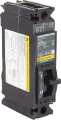 Square D - 20 Amp, 277 VAC, 1 Pole, Individually Mounted Molded Case Circuit Breaker - Thermal Magnetic Trip, 25 kA at 277 VAC Breaking Capacity, 12-4 (Aluminum), 14-4 (Copper) AWG, 4.13 Inch Deep x 6 Inch High x 1-1/2 Inch Wide - Eagle Tool & Supply