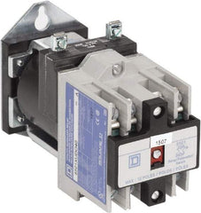 Square D - Electromechanical Screw Clamp General Purpose Relay - 5 Amp at 250 VDC, 4NO, 125 VDC - Eagle Tool & Supply