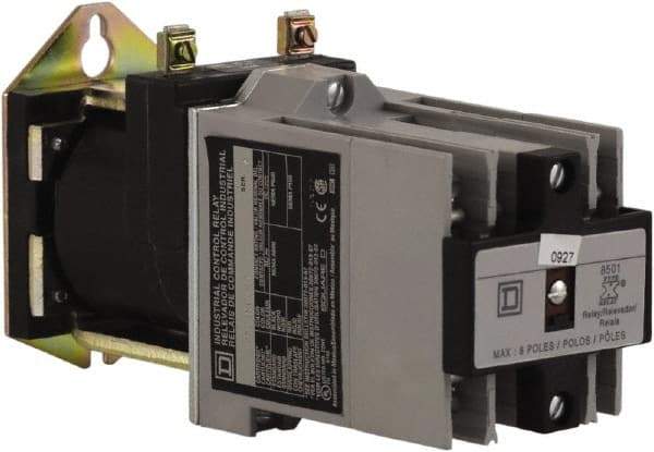 Square D - 8NO, 600 VAC Control Relay - Panel Mount - Eagle Tool & Supply