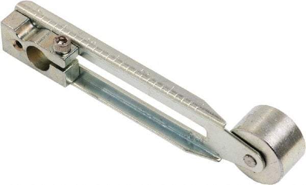 Square D - 0.88-4 Inch Long, Steel Body, Limit Switch Lever Arm - Iron Roller, For Use with Limit Switches - Eagle Tool & Supply