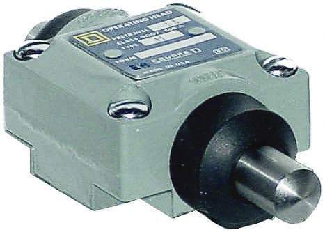 Square D - SPDT, NC/NO, 600 Volt Screw Terminal, Roller Plunger Actuator, General Purpose Limit Switch - 1, 2, 4, 6, 12, 13, 6P NEMA Rating, IP67 IPR Rating - Eagle Tool & Supply