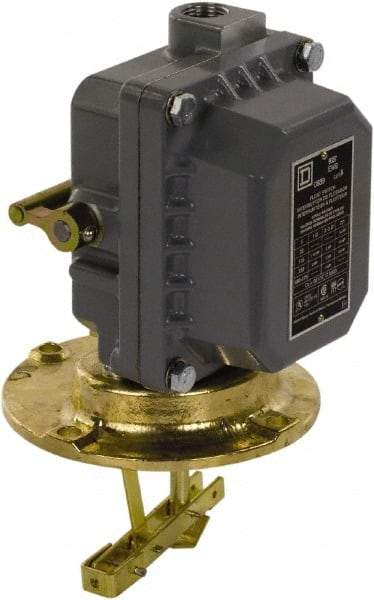 Square D - 4 NEMA Rated, DPST, Float Switch Pressure and Level Switch - 575 VAC, Line-Load-Load-Line Terminal - Eagle Tool & Supply