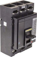 Square D - 800 Amp, 3 Pole, Panel Mount Molded Case Circuit Breaker - Electronic Trip, Multiple Breaking Capacity Ratings, 3/0 AWG, 8.1 Inch Deep x 12.8 Inch High x - Eagle Tool & Supply