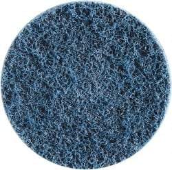 Merit Abrasives - 8" Diam, 150 Grit, Aluminum Oxide Hook & Loop Disc - Very Fine Grade, Nonwoven, - Eagle Tool & Supply
