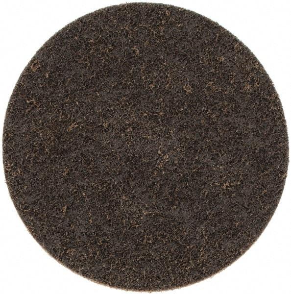 Merit Abrasives - 8" Diam, 50 Grit, Aluminum Oxide Hook & Loop Disc - Coarse Grade, Nonwoven, - Eagle Tool & Supply