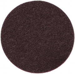 Merit Abrasives - 8" Diam, 80 Grit, Aluminum Oxide Hook & Loop Disc - Medium Grade, Nonwoven, - Eagle Tool & Supply