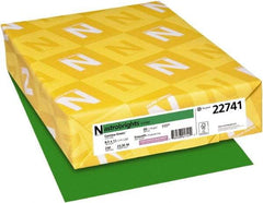 Neenah Paper - 8-1/2" x 11" Gamma Green Colored Copy Paper - Use with Inkjet Printers, Laser Printers, Copiers - Eagle Tool & Supply