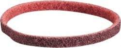 Merit Abrasives - 1" Wide x 42" OAL, 80 Grit, Aluminum Oxide Abrasive Belt - Aluminum Oxide, Medium, Nonwoven, Wet/Dry - Eagle Tool & Supply