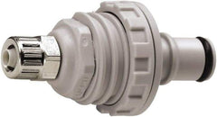 CPC Colder Products - 1/4" Nominal Flow, Male, Nonspill Quick Disconnect Coupling - 120 Max psi, 32 to 160°F, Polypropylene Coupling - Eagle Tool & Supply