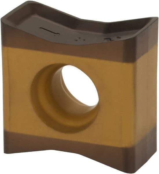Iscar - LNMT1106 MM Grade IC5400 Carbide Milling Insert - TiCN/Al2O3/TiN Finish, 0.433" Thick, 0.8mm Corner Radius - Eagle Tool & Supply