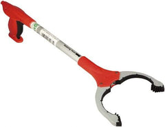 Unger - 18" Long Trash Pick Up Tool - Aluminum - Eagle Tool & Supply