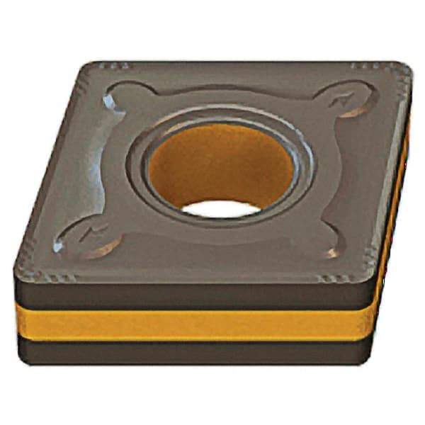 Iscar - CNMG543 MR Grade IC8150 Carbide Turning Insert - TiCN/Al2O3 Finish, 80° Diamond, 5/8" Inscr Circle, 1/4" Thick, 3/64" Corner Radius - Eagle Tool & Supply