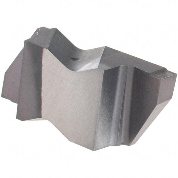 Kennametal - 3094NG K Grade KCU10, 2.39mm Cutting Width Carbide Grooving Insert - 0.15" Max Depth of Cut, Right Hand, 0.0075" Corner Radius, AlTiN Finish - Eagle Tool & Supply