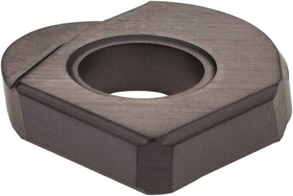 Iscar - HBFD.62 QF Grade IC908 Carbide Milling Insert - TiAlN Finish, 0.132" Thick, 5/8" Inscribed Circle, 5/16" Corner Radius - Eagle Tool & Supply