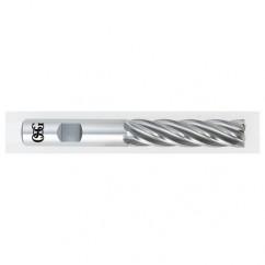 5/16 Dia. x 3-1/8 Overall Length 4-Flute Square End HSS-CO SE End Mill-Round Shank-Non-Center Cutting-Uncoated - Eagle Tool & Supply